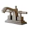 Kingston Brass KS8648QL 4" Centerset Bathroom Faucet, Brushed Nickel KS8648QL - alternate 1